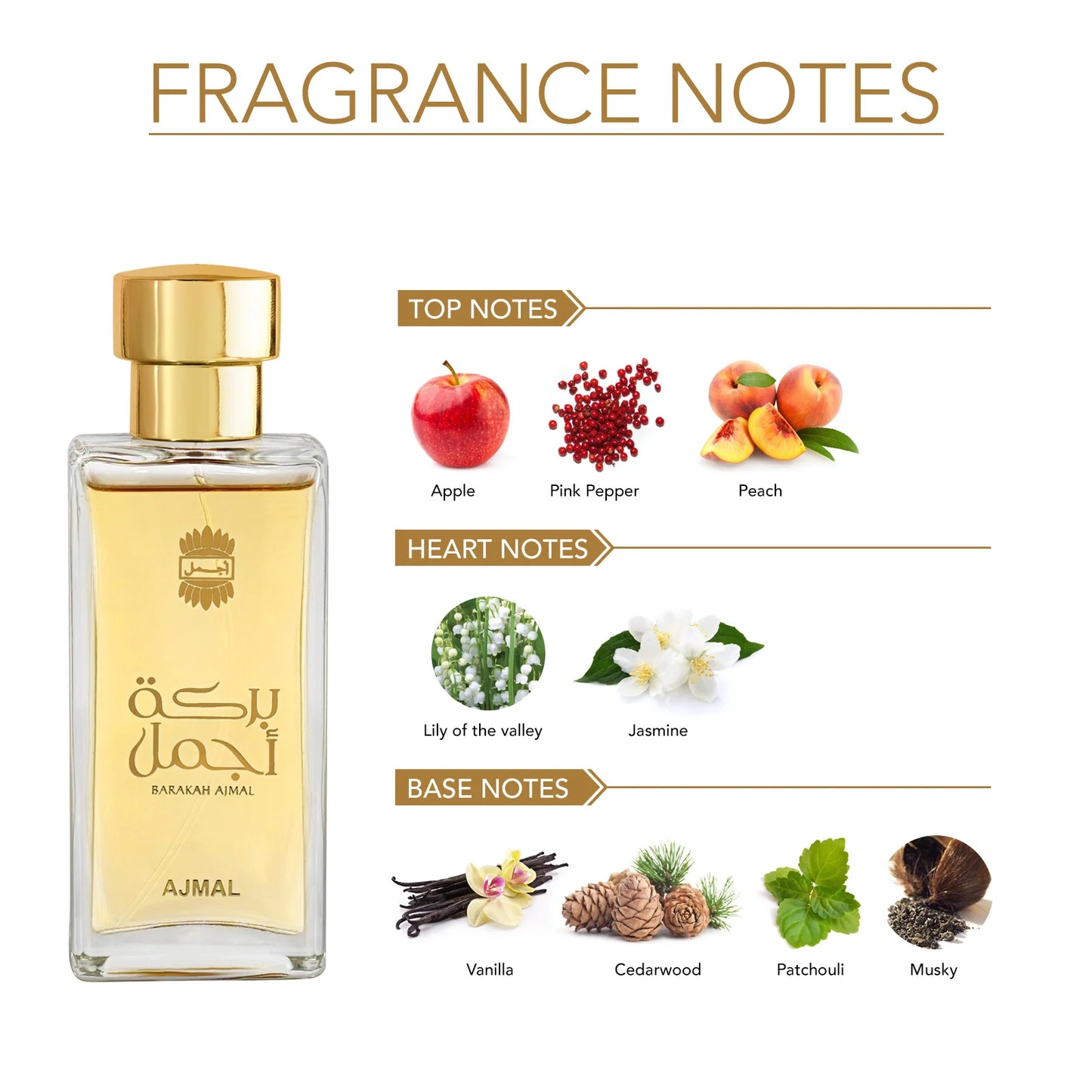 BARAKAH AJMAL EDP 50ML